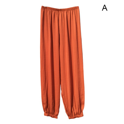 

Summer pantalones mujer And Breathable Harem Pants pantalon femme Loose Wild Harem Pants Home Harem Pants trousers women