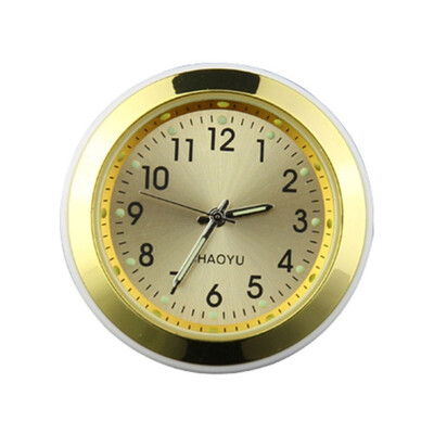 

Car Air Outlet Perfume Car Clock Luminous Ornaments Beautiful Modelling car thermometer clock interior decoration