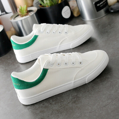

Shoes 2019 new Joker foundation small white shoes women canvas shoes autumn students Korean version of shoes women summer