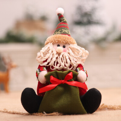 

Tailored Christmas Doll Portable Apple Bag Childrens Candy Bag Santa Claus Gift Bag