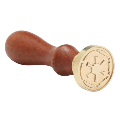 

Antique Planet Wood Handle Metal Sealing Wax Stamp for Wedding Craft Decor