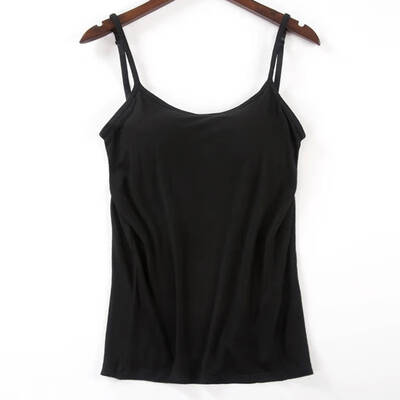 

Fashion lady comfort without rims chest pad sports home camisole