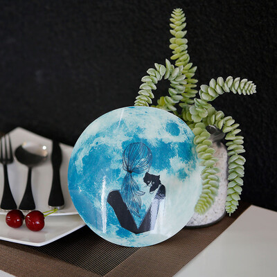 

〖Follure〗Glow In The Dark Wall Stickers Moon Dot Luminous Kid Room Decoration