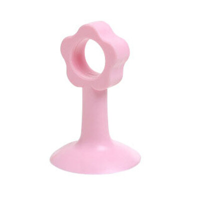 

Toponeto Silicone Decor Door Stop Doorknob Back Wall Protector Crash Pad Beige