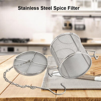 

Greensen Stainless Steel Tea Ball Strainer Soup Seasonings Seperation Basket Spice Filter Seasonings Seperation Soup Seperation