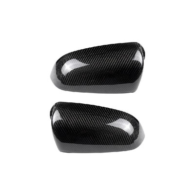 

Carbon Fiber Side Wing Mirror Covers Caps Replacement Decoration Fit For Audi A3 A4 A5 B7 A6 C7 05-12