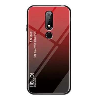 

Gradient Tempered Glass Case for Nokia X6