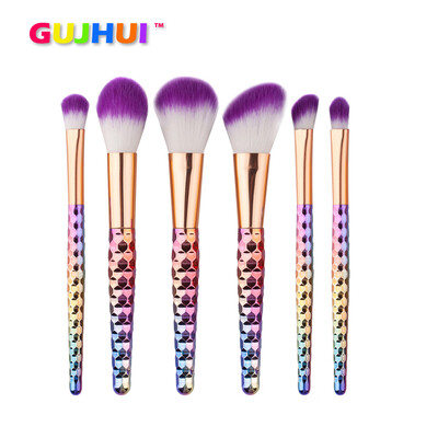 

〖Follure〗6PCS Cosmetic Makeup Brush Makeup Brush Eyeshadow Brush