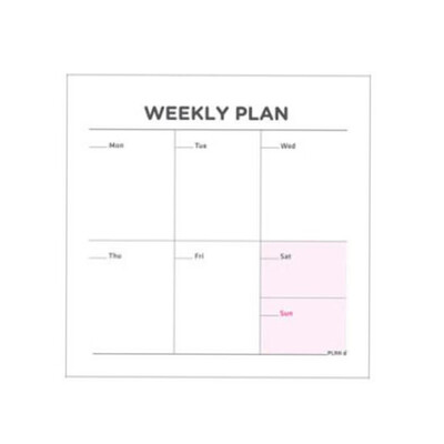 

Lunanana to do List Notepad Day Planning Checklist Memo Pad Ideal for for Kids School Supplies 60 PCS 94 x 94 mm 03