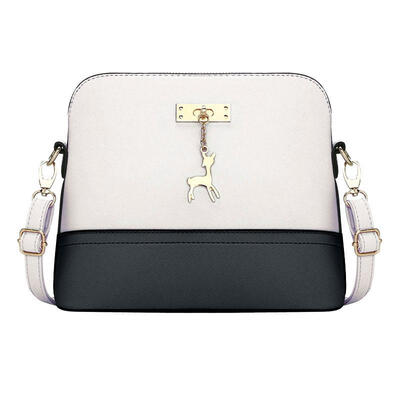 

Women PU Leather Vintage Messenger Bag Shoulder Crossbody Bag Shell Bags