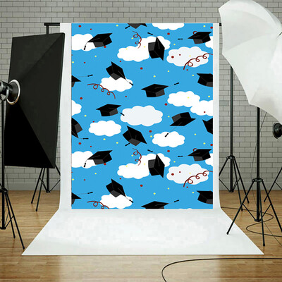

Gobestart Graduation Backdrops Vinyl Wall 3x5FT Digital Background Photography Studio A
