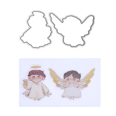 

Silicone StampMetal Cutting Dies Stencil Frame Scrapbook Angel Craft