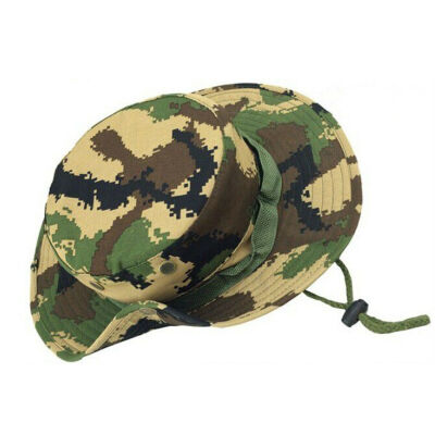 

Bucket Hat Boonie Hunting Fishing Cap Wide Brim Camouflage Military Unisex Hats