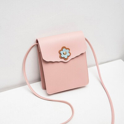 

Tailored Fashion Lady Shoulders Small Backpack Letter Purse Mobile Phone Messenger Bag