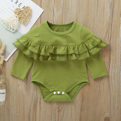 

Newborn Infant Baby Girls Fold Romper Jumpsuit Bodysuit Clothes Outfits Playsuit