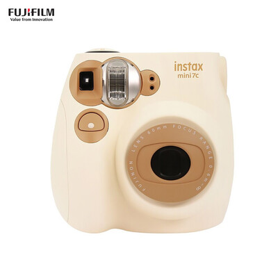 

Fujifilm Instax Mini7c Instant Camera Film Cam Auto-focusing with Battery Wrist Strap Birthday Christmas New Year Festival Gift fo