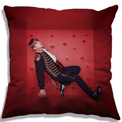 

Kpop BTS Pillowcase Love Yourself Answer" Square Throw Pillow Covers Bangtan Boys Printed Pillow Case Cushion Covers Pillowcase
