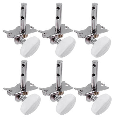

1 Pair Left And Right Guitar String Tuning Pegs Machine Heads Tuners Keys