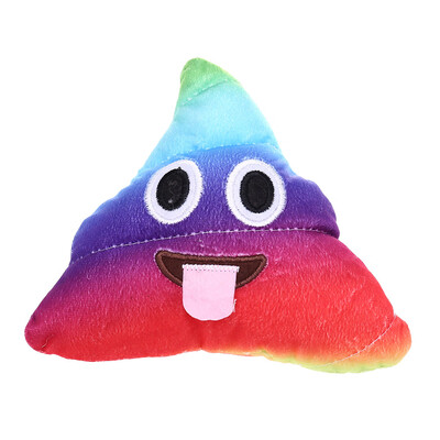 

Emoticon Crown Princess Poop Cushion Pillow Toy Doll Stuffed Soft Plush QQ Expression Poo Shape Toys Home Office Decor