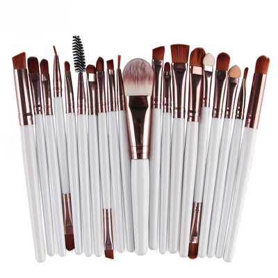

Gobestart 20pcsset Makeup Brush Set tools Make-up Toiletry Kit Wool Make Up Brush Set