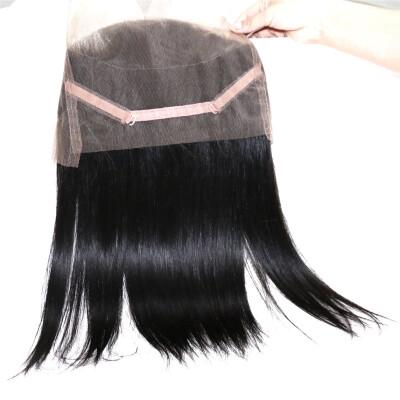 

UNICE HAIR 360 Lace Frontal Closure Malaysian Straight Virgin Human Hair