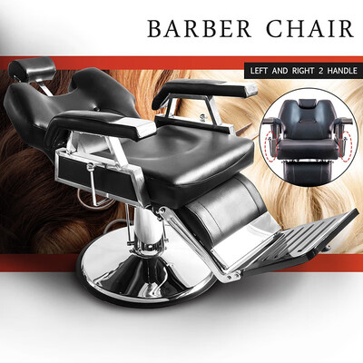 

Ktaxon Hydraulic Reclining Barber Chair Equipmentfor Shampoo Salon Hair Styling Beauty Spa with Footrest Height Adjustable 4"