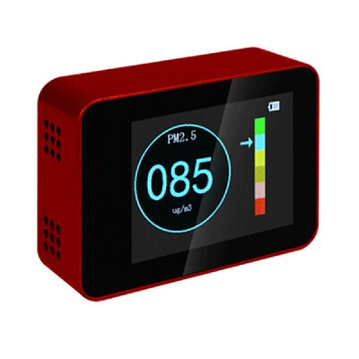 

Air Quality Detector Laser PM25 PM10 PM10 Detectors Portable Tester for Home Car Office