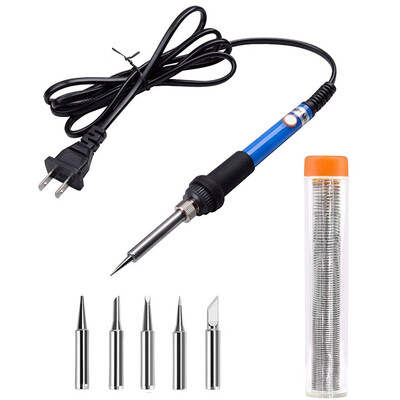 

〖Follure〗Soldering Iron Kit Electronics Adjustable Temperature Welding Tool Soldering Set