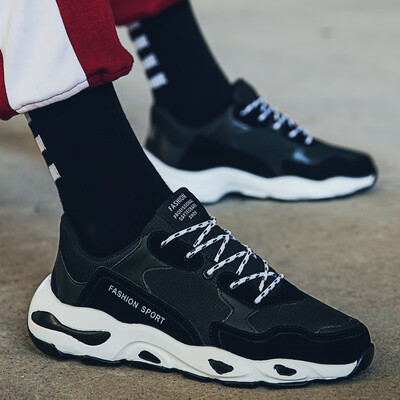 

Autumn&summer plus velvet mens shoes 2019 new net red shoes mens tide shoes wild Korean version of the trend of casual sports shoes