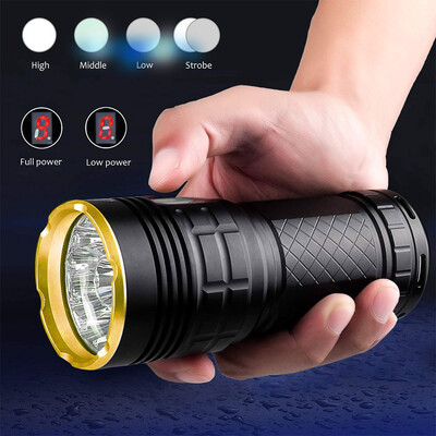 

Saidsome SupwildFire 10 x XM- T6 LED Power Digital Display Hunting Flashligt flashlight lamp