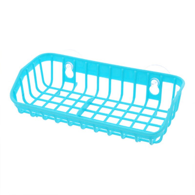 

1 Set Double Suction Cup Storage Rack Kitchen Sponge Cutlery Drain Rack Convenient Clean Home Tools
