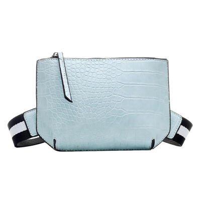 

Shoulder Handbags Stone Pattern Waist Packs Women PU Leather Crossbody Bags