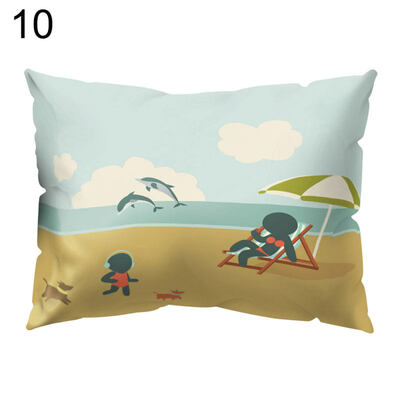 

Fresh Blue Sky Cloud Throw Pillow Protector Case Cushion Cover Bedding Articles