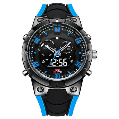 

KAT-WACH Mens Digital Sports Watch Waterproof Tactical Wristwatch With LED Backlit 30m Water Resistance