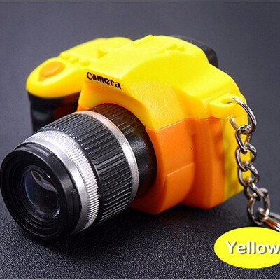 

Siaonvr Mini Toy LED Camera Charm Bag Key Chain With Flash Light Sound Effect Gift Toy