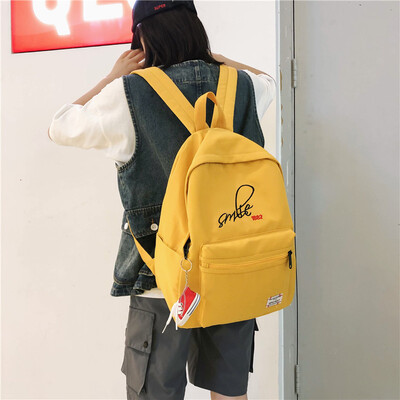 

Ins schoolbag female Korean version of high school students Chaobai campus simple original Sumitomo Sendai ancient feeling girl sh