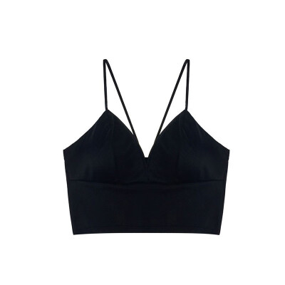 

Summer Sexy Women Short Bralette Low Cut Top Bandage Bra Cutaway Tank Tops Womens Tanks