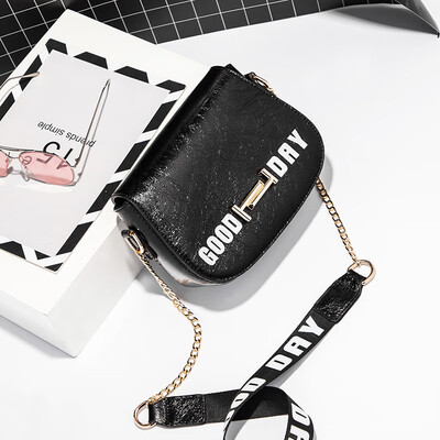 

Summer Fairy Little Girl Tide Single Shoulder saddle bag Korean version Baitao slanting lady bag chain slanting across