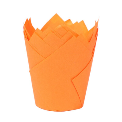 

Oil Proof Heat Resistant Cake Paper Cup Tulip Cake Paper Cup Household Decoration Cake Paper Cup DIY Baking Tool