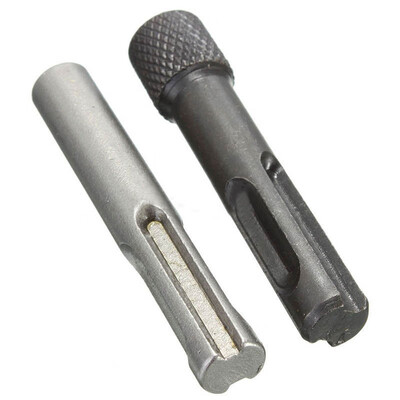 

2pcs For SDS To 14" Hex Socket Nut Bit Driver Set Hammer Drill Bit Adapter Bar