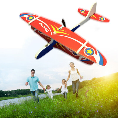 

Tailored Foam Throwing Glider Airplane Inertia Charging Flying Aircraft Toy Hand Launch