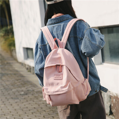 

Korean version of high school students backpack Sen Department of Simple Baidan ins shoulder bag