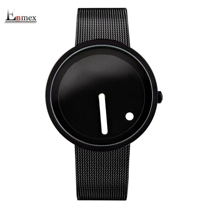 

Creative Design of Enmex Creative Design for Holiday Gift Translation Vertical Dot simple watch casual temperament tonal wristwatc