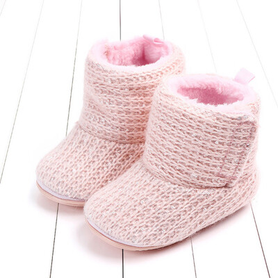 

Cute Baby Girls Newborn Infant Baby Warm Boots First Walkers Toddler Shoes