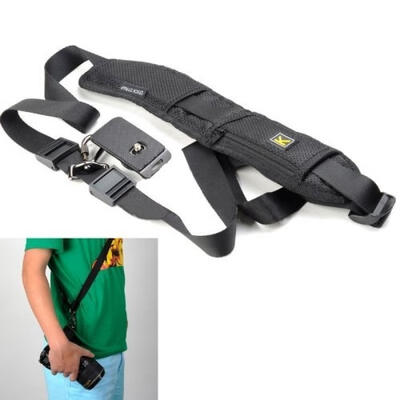 

Generic Quick Rapid Shooting Single Shoulder Neck Sling Strap Belt For DSLR SLR Cameras