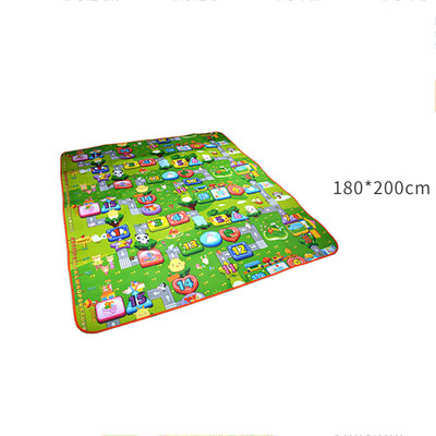 

Tailored Traffic Route Map Crawling Mat Toddler Climbing Mat Moistureproof Waterproof