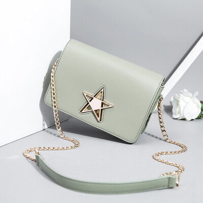 

Summer Xiao2019 Chao Yang Temperament Fashion Simple Chain Small Square Bag Single Shoulder Bag Slant Womens Bag