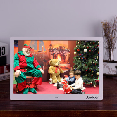 

Andoer 154 Inch 1280 800 Resolution LED Digital Picture Photo Frame Photo Album 1080P HD Video Playing with Remote Control Musi