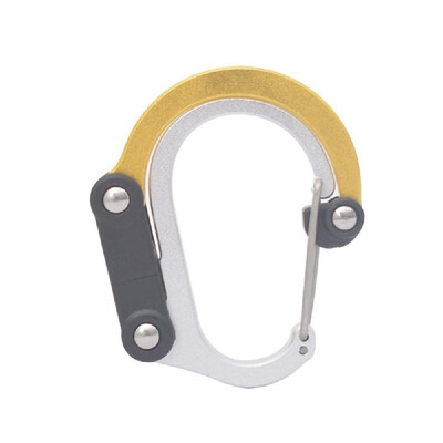 

Portable Folding Hook Clip D-shape Carabiner Rotating Handbag Clip Purse Hook Bag Hanger