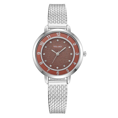 

Fashion Women Watches Roman Numerals Dot Dial Ladies Analog Quartz Wristwatch Casual Strap Simple Clock Relojes Para Mujer